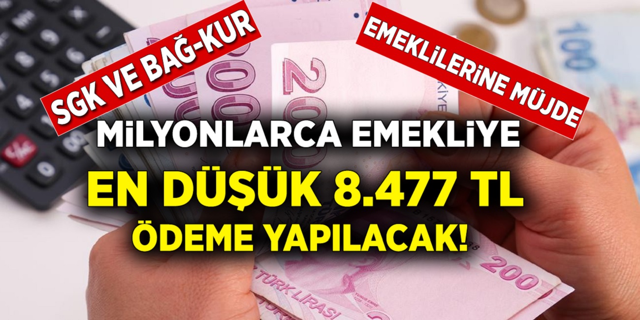 SGK'dan gelen son dakika müjdesine göre! SGK, SSK, Bağ-Kur'lulara 8.477 TL toplu para ödemesi yapılacak! Başvurular başladı aman gecikmeyin...