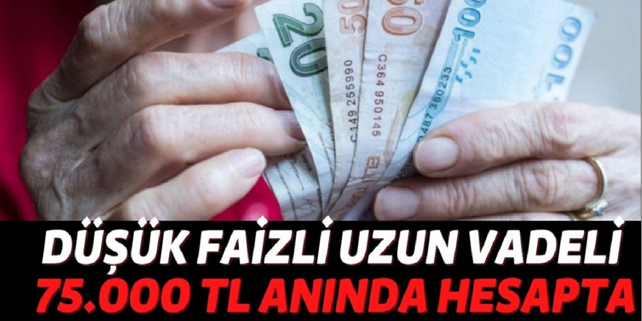 Nakit ihtiyaci olanlara Türkiye İş Bankası, Vakıfbank ve TEB bankaları 75.000 TL kredi verecek! Düşük faizle görülmemiş  kredi imkanı...