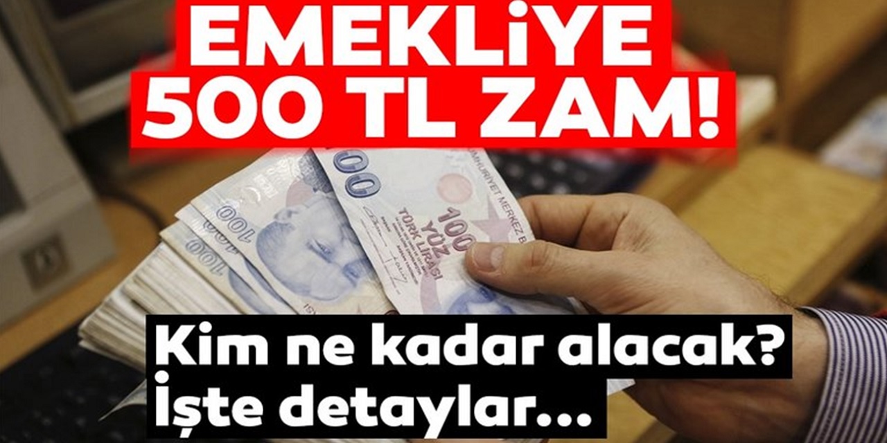 500 TL seyyanen zam müjdesini canlı yayında açıkladı! SSK, Bağ-Kur emekli maaşlarına çifte zam!