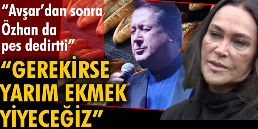 Hülya Avşar'dan sonra benzer açıklama Ahmet Özhan'dan geldi! Gerekirse bir ekmekten yarım ekmeğe düşüreceğiz
